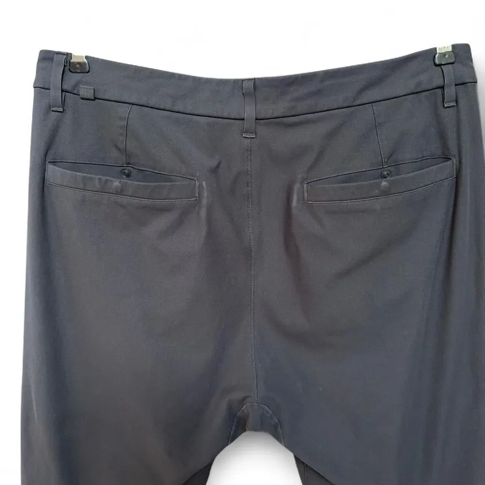 Lululemon ABC Pant Classic Straight Gray size 34